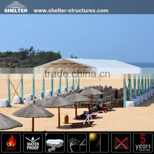 Outdoor Waterproof Wedding Party Tent Canopy Without Side Walls for Beach Shelter thumbnail-2