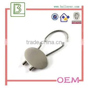 Round Metal Custom Paint Logo Design Key Chain thumbnail-6
