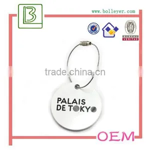 Custom Logo Printed Promotional Keyrings thumbnail-1