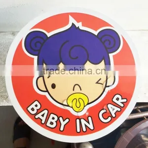 UV Protected Screen Printing Glitter Car Sticker Body Stickers Use Waterproof Magnetic Car Signs ---DH20629 thumbnail-5