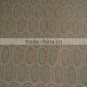 Beautiful Party Dress Custom Embroidery Fabric Combed Cotton Fabric Designer Dress thumbnail-3