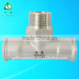 Stainless Steel Equal Tee thumbnail-1