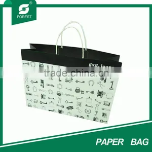 WHITE FLOWER SEED DECORATIVE PAPER BAGS thumbnail-1