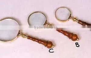 Nautical Magnifying Glass With Wooden Box MG1234 thumbnail-1