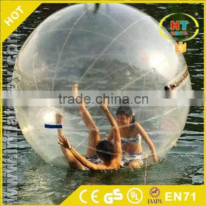 HI EN14960 Amazing PVC/TPU Giant Water Hamster Ball Water Walking Ball for Kid and Adult thumbnail-1