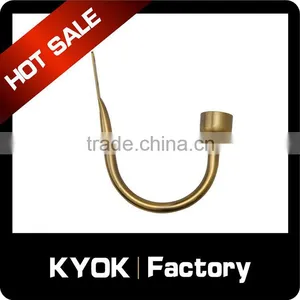 KYOK 22/25/mm Hardware Stainless Steel Curtain Hooks,popular Fancy Kitchen Hanging L Shape Hooks thumbnail-1