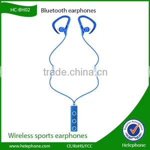 HC-BH02 Bluetooth 4.1 Version Sports Earphone With Mic and Remote ,bluetooth Earphone thumbnail-1