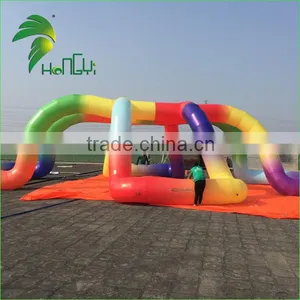 Inflatable Big Rainbow Shape Airtight Exhibition Tent for Fair thumbnail-1