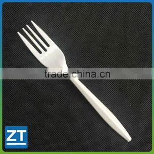 Disposable Heavy Weight White Plastic Forks thumbnail-1