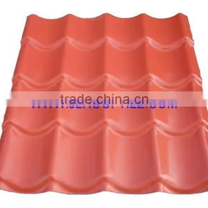 PVC Material Corrugated Plastic Roofing Sheet thumbnail-1