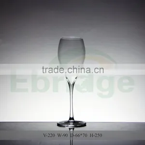 High Quality Food Grade Spotty Wine Glass Cups With Handle thumbnail-3
