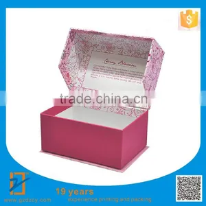 Custom Decorative Individual Wedding Cake Boxes With Handle thumbnail-4