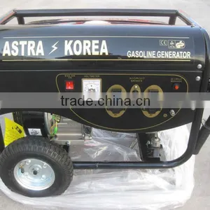 5KW Fish Panel Home Use With Wheels and Handle Nature Gas Generator thumbnail-1
