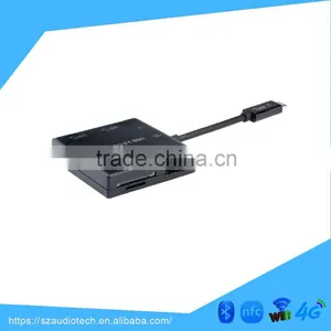 USB 3.1 Type C HUB With SD TF MicroSD Card Reader Slots Quality Choice thumbnail-2