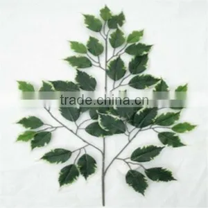 Artificial Ficus Leaf With White Edges thumbnail-1