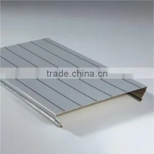 Wholesale Wood Grain Access Panel Aluminum Baffle Ceiling Quality Choice thumbnail-1