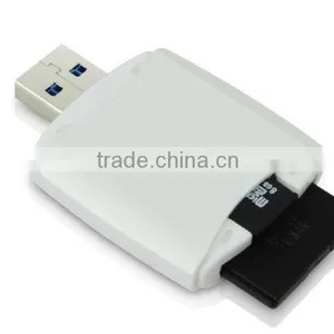 USB 3.0 2 Slots Supports SD,TF,Micro SD Card Reader Writer thumbnail-3
