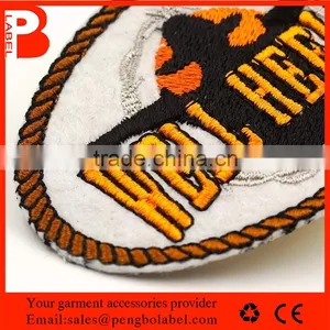 Professional Customized 3D Embroidery Patches Badges for Clothing thumbnail-4