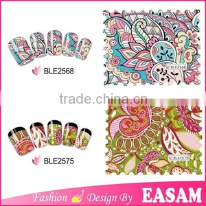 Ble Water Nail Decals,nail Art Water Decals Wholesale Cheap China Factory thumbnail-1