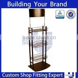 Retail Store Furniture Display, Metal Floor Displays, Floor Displays for Supermarket thumbnail-5