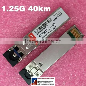 WTD 1.25G-1310nm-40km-SM-ESFP RTXM191-450 Optical Transceiver thumbnail-1