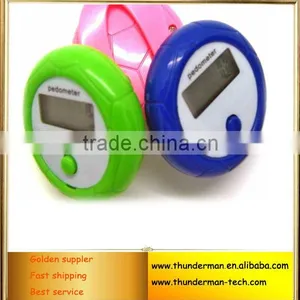 Single Function Round Football Shape Digital Pedometer Step Counter Pedometer Simple Mini Pedometer thumbnail-1