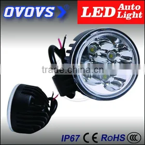 12v Round Led Light 12w Offroad Light Auto Accessories for Truck thumbnail-3