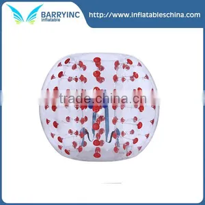 Guangzhou Barry PVC TPU Red Spot Dot Giant Human Bubble Ball thumbnail-1
