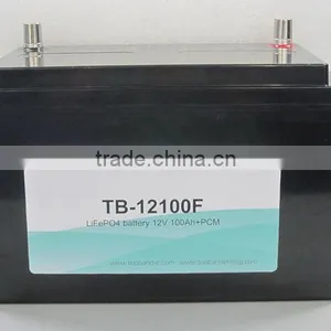 Large Storage LiFeO4 Lipo LFP Battery 12V 100Ah thumbnail-1