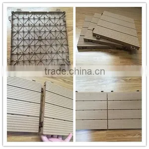 High Quality Sandal Wood Timber Swimming Pool Tile Tile for Balcony thumbnail-1