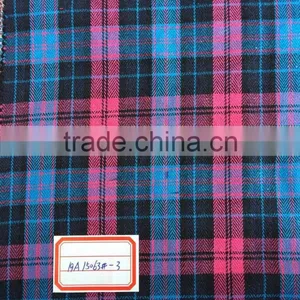 Weaving 100% Cotton Check Shirt Fabric Open End Fabric thumbnail-2