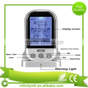 Cooking Thermometer Remote Oven Wireless Food Temperature thumbnail-3