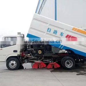 High Performance Dongfeng 4m3 Street Cleaning Truck thumbnail-5