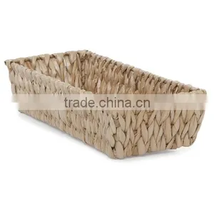 Natural Water Hyacinth Storage Basket thumbnail-1