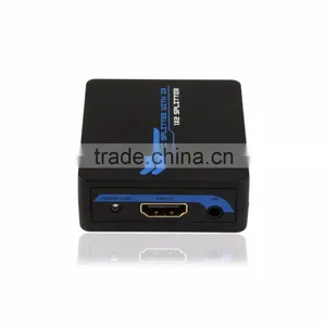 Hot Video Player Mini Audio Video Splitter HDMI Splitter 1X2 With IR Support CEC Function thumbnail-1