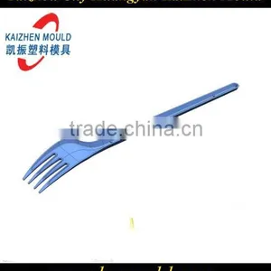Plastic Disposable Fork Molds Plastic Tableware Molds thumbnail-1