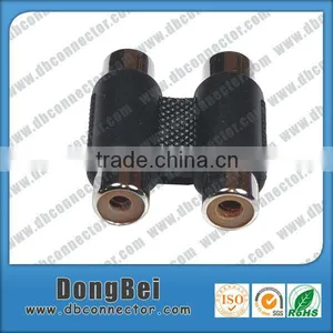 CCTV Security Double Rca Female Plug Connector thumbnail-1