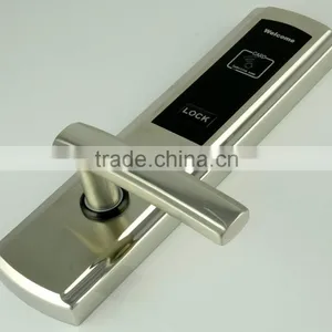304 Stainless Steel Rfid Card Security Electric Handle Digital Hotel Smart Keyless Safety Lock thumbnail-6