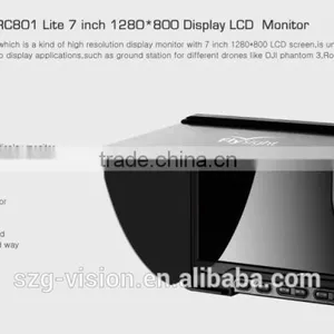 G2970 Flysight Black Pearl RC801 Lite Display Monitor With 7 Inch 1280*800 LCD Screen High Resolution thumbnail-2