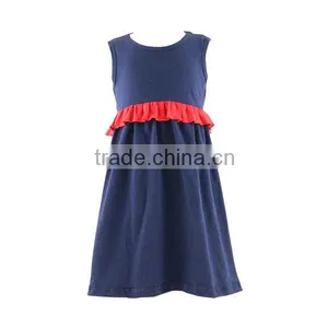 Bulk Wholesale Kids Clothing Baby Girl Dresses Children Boutique Clothing Baby Girls Dress Pure Cotton Dress thumbnail-5