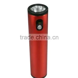 Private Tooling 2600mah Travel Power Bank With LED Flashlight thumbnail-1