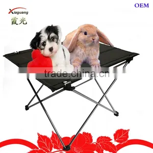 Outdoor Furniture Aluminum Folding Canvas Camping Table Dining Table thumbnail-1