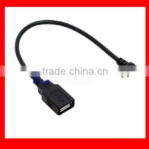 2.0 VERSION CLEAR BLUE/TRANSOARENT SHORT USB EXTENSION CABLE 262 thumbnail-1
