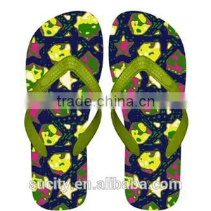 Summer Beach Slippers Flip Flop Fashion Digital Printing Sandal Beautiful Comfortable Slipper thumbnail-2