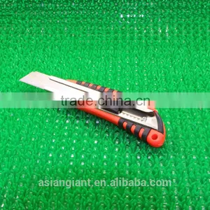2016 High Quality 18mm Plastic Wrap Utility Stainless Steel Art Cutter Knife thumbnail-4