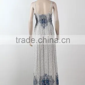 New Fashion Sexy Night Long Dress 2016 Summer Strappy Maxi Dress thumbnail-2