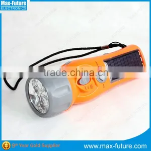 Hot Sale Emergency Radio Flashlight,Solar Crank Radio Flashlight thumbnail-1