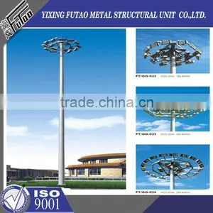 High Quality Galvanized 6m Lamp Pole thumbnail-6