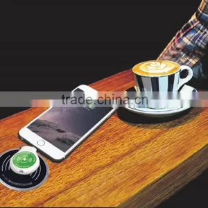 2016 Top Selling Office Coffee Table Wireless Charger Receiver For IPhone Andriod thumbnail-4
