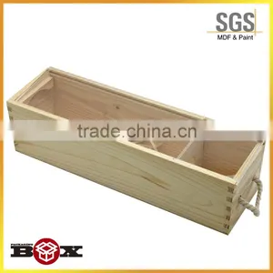 High Quality Luxury Wine Box Wooden Box the Latest Packaging thumbnail-3